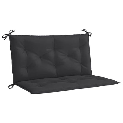 Cuscino per Panca Nero 100x(50+50)x7cm in Tessuto Oxford