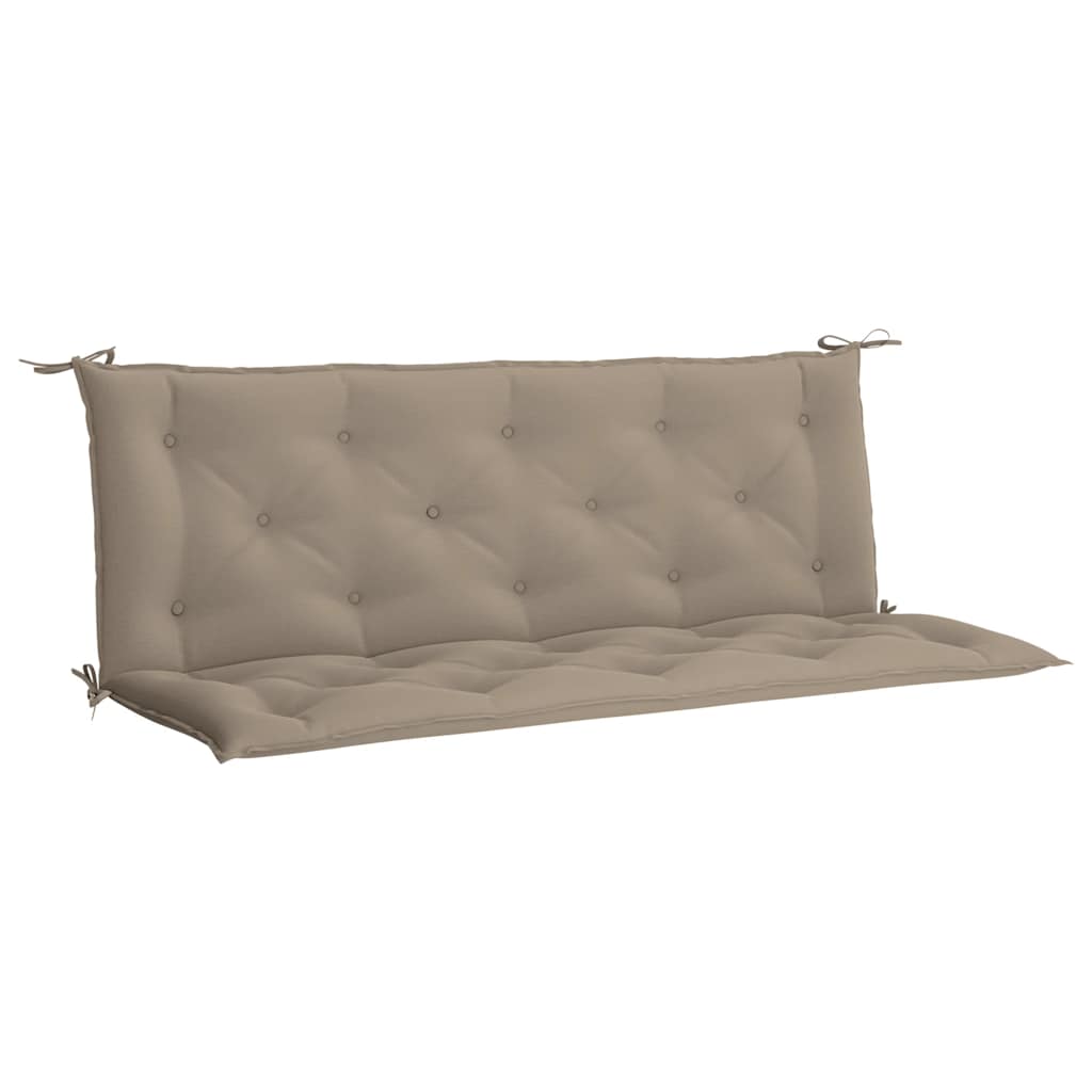 Cuscino per Panca Beige 150x(50+50)x7cm in Tessuto Oxford