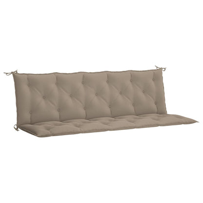 Cuscino per Panca Tortora 180x(50+50)x7 cm in Tessuto Oxford
