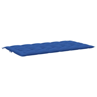 Cuscino per Panca Blu 200x(50+50)x7 cm in Tessuto Oxford