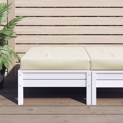 Cuscino per Pallet Crema 60x60x6 cm in Tessuto
