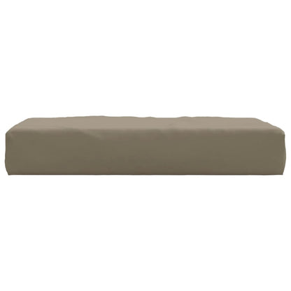 Cuscino per Pallet Tortora 60x60x6 cm in Tessuto Oxford