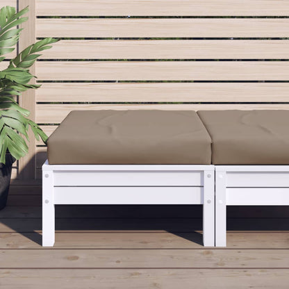 Cuscino per Pallet Tortora 60x60x6 cm in Tessuto Oxford