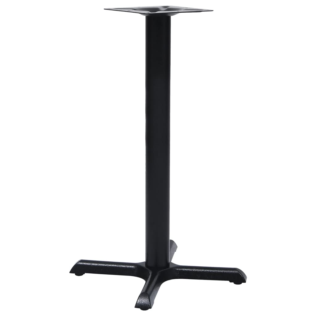 Gamba per Tavolino da BistrÃ² Nero 56x56x72 cm in Ghisa