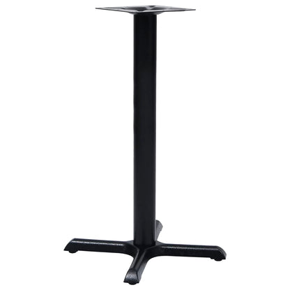 Gamba per Tavolino da BistrÃ² Nero 56x56x72 cm in Ghisa