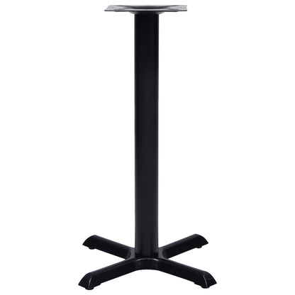 Gamba per Tavolino da BistrÃ² Nero 56x56x72 cm in Ghisa