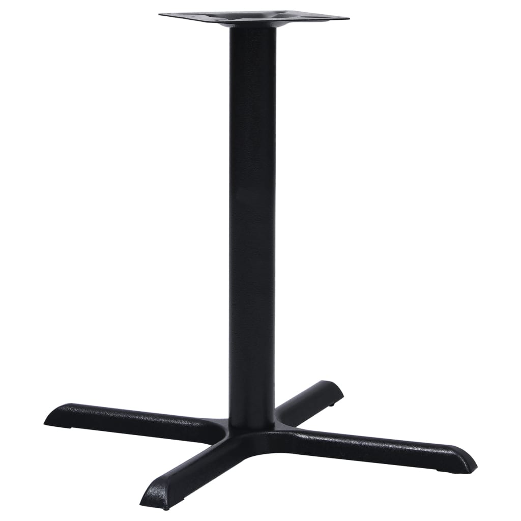 Gamba per Tavolino da BistrÃ² Nero 76x76x72 cm in Ghisa