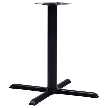 Gamba per Tavolino da BistrÃ² Nero 76x76x72 cm in Ghisa