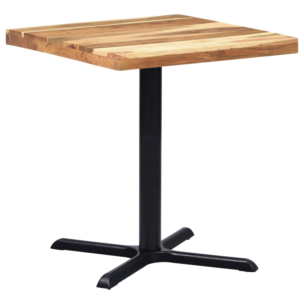 Gamba per Tavolino da BistrÃ² Nero 76x76x72 cm in Ghisa