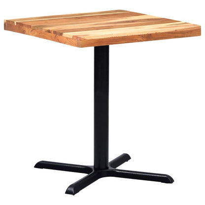 Gamba per Tavolino da BistrÃ² Nero 76x76x72 cm in Ghisa