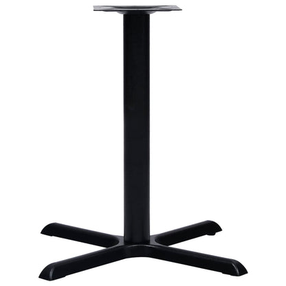 Gamba per Tavolino da BistrÃ² Nero 76x76x72 cm in Ghisa