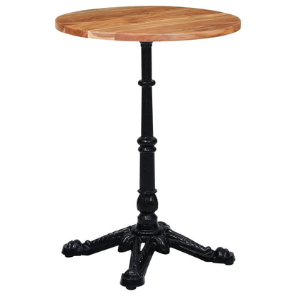 Gamba per Tavolino da BistrÃƒÂ² Nero 52x52x72 cm in Ghisa