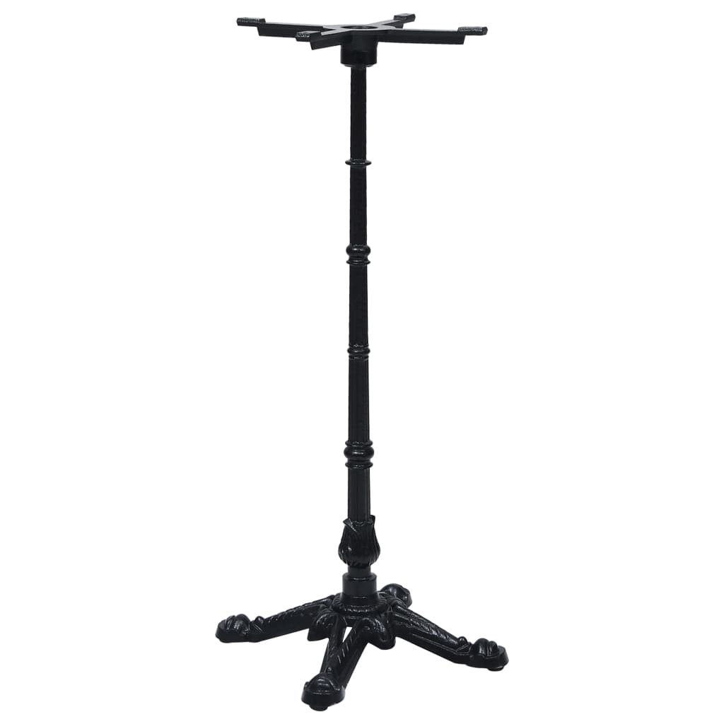 Gamba per Tavolino da BistrÃ² Nero 52x52x108 cm in Ghisa
