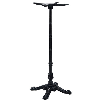 Gamba per Tavolino da BistrÃ² Nero 52x52x108 cm in Ghisa