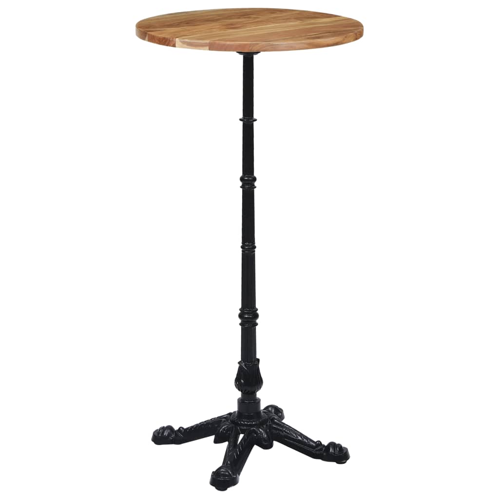 Gamba per Tavolino da BistrÃ² Nero 52x52x108 cm in Ghisa