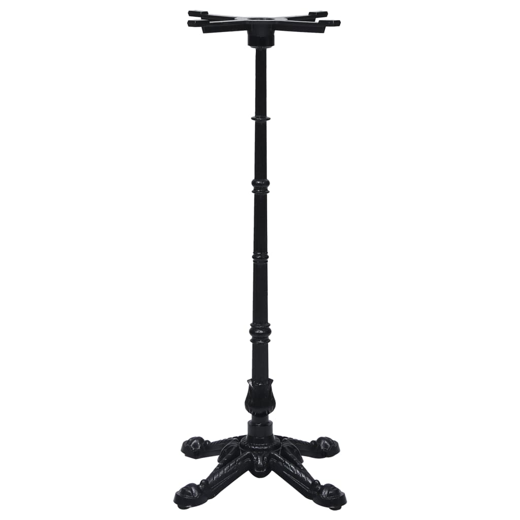 Gamba per Tavolino da BistrÃ² Nero 52x52x108 cm in Ghisa