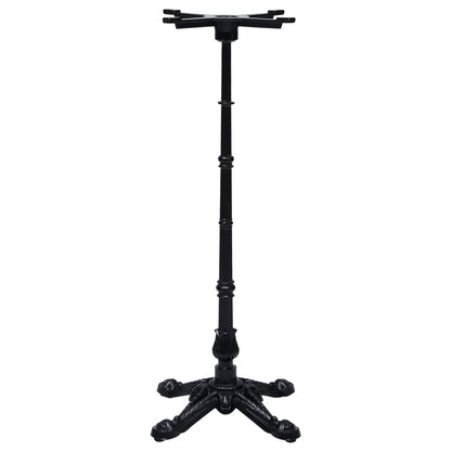 Gamba per Tavolino da BistrÃ² Nero 52x52x108 cm in Ghisa