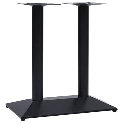 Gamba per Tavolino da BistrÃ² Nero 70x40x72 cm in Ghisa