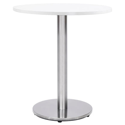 Gamba per Tavolino da BistrÃ² Argento Ã˜45x72 cm in Acciaio Inox