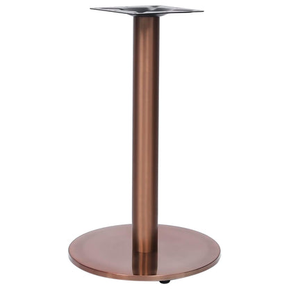 Gamba per Tavolino da BistrÃ² Oro Ã˜45x72 cm in Acciaio Inox