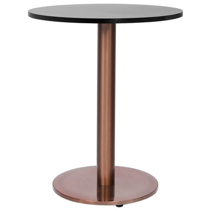 Gamba per Tavolino da BistrÃ² Oro Ã˜45x72 cm in Acciaio Inox