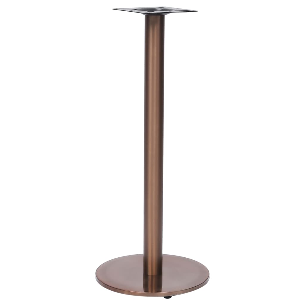 Gamba per Tavolino da Bar Oro ÃƒÆ’Ã‹Å“45x107 cm in Acciaio Inox