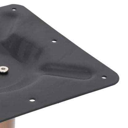 Gamba per Tavolino da Bar Ottone 70x40x72 cm in Acciaio Inox