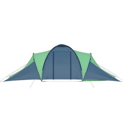 Tenda da Campeggio per 6 Persone Blu e Verde