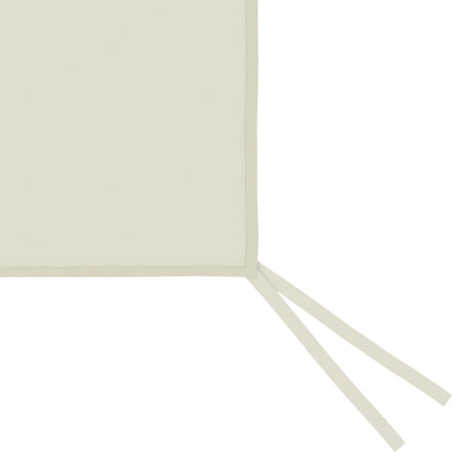 Parete per Gazebo con Finestre 6x2 m Crema
