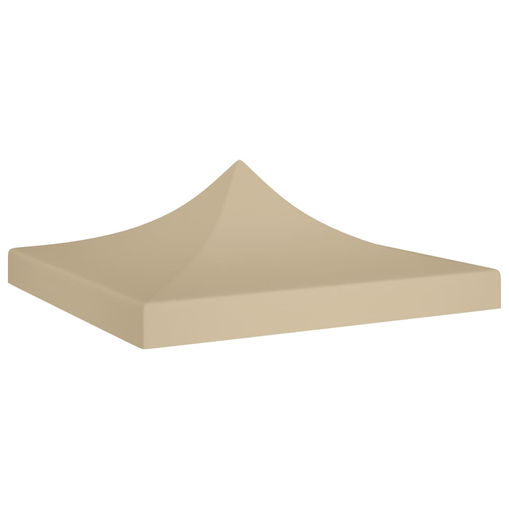 Tetto per Tendone per Feste 3x3 m Beige 270 g/mÃ‚Â²