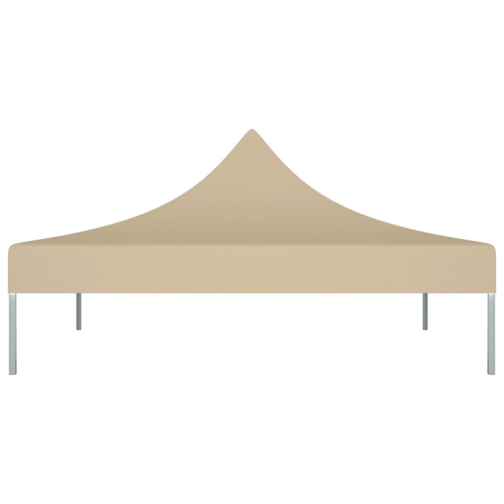 Tetto per Tendone per Feste 3x3 m Beige 270 g/mÃ‚Â²