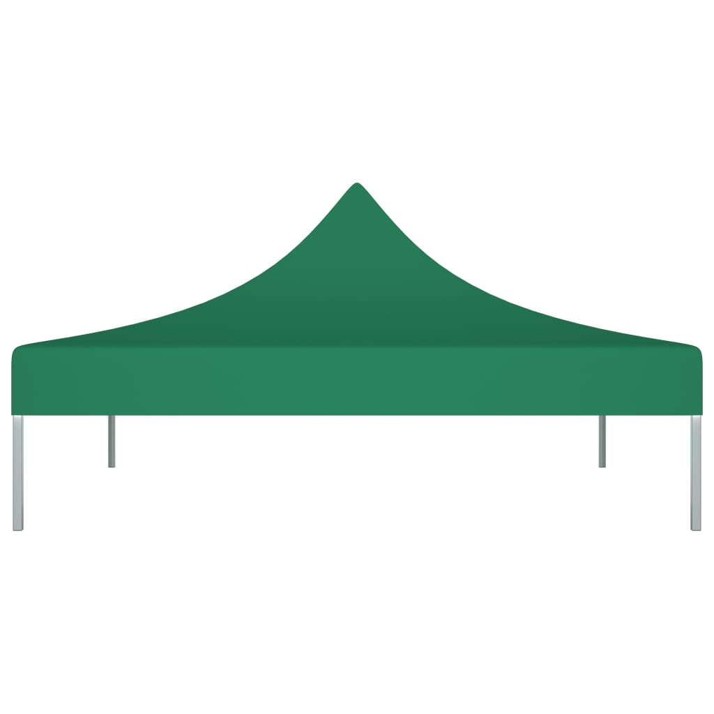 Tetto per Tendone per Feste 3x3 m Verde 270 g/mÂ²