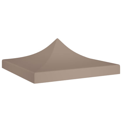 Tetto per Tendone per Feste 3x3 m Grigio Talpa 270 g/mÃ‚Â²