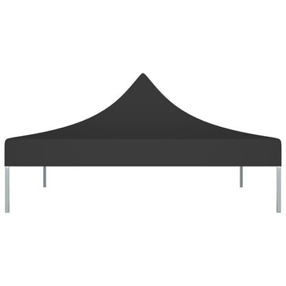 Tetto per Tendone per Feste 3x3 m Nero 270 g/mÃ‚Â²