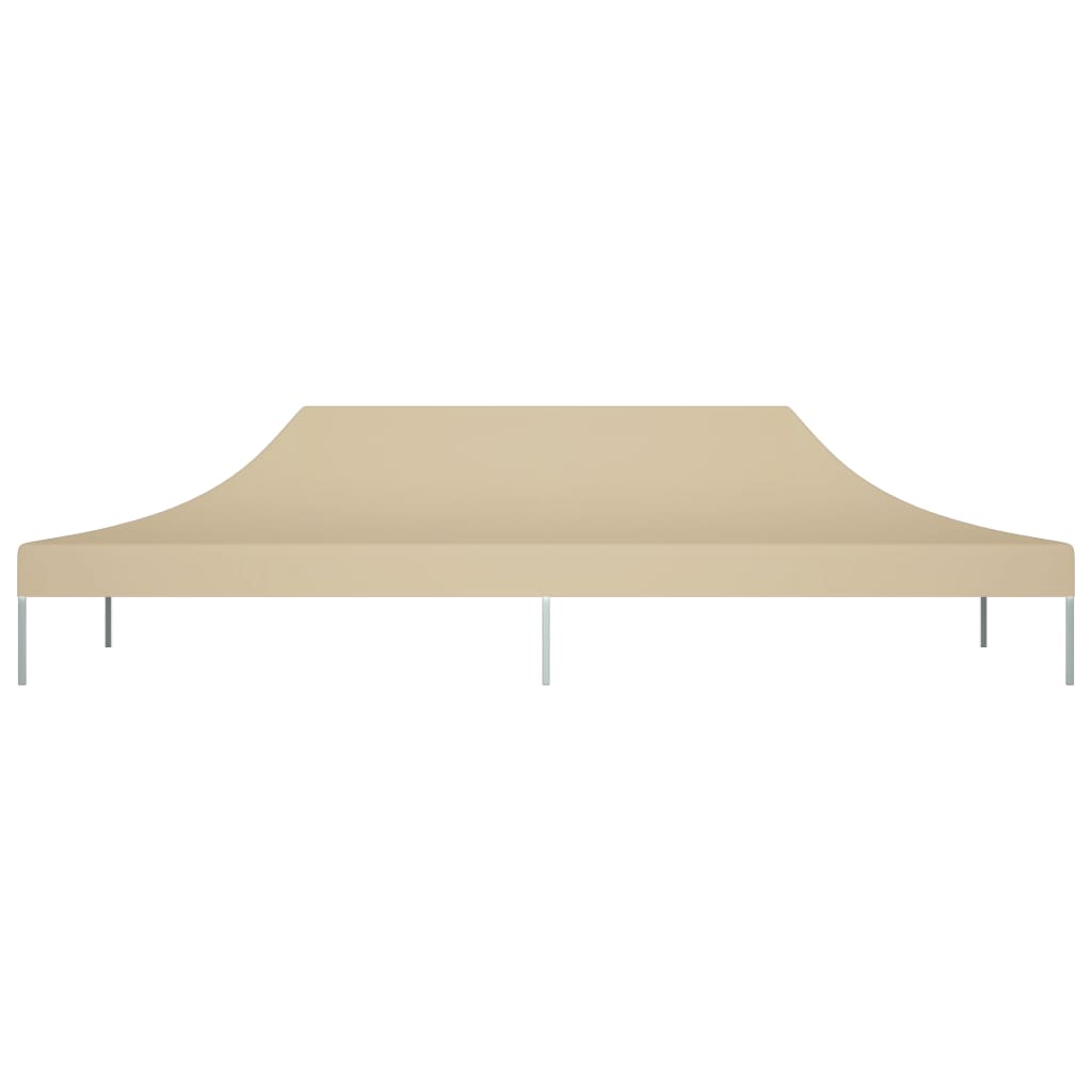 Tetto per Tendone per Feste 6x3 m Beige 270 g/mÃ‚Â²