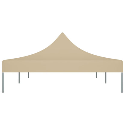Tetto per Tendone per Feste 6x3 m Beige 270 g/mÃ‚Â²