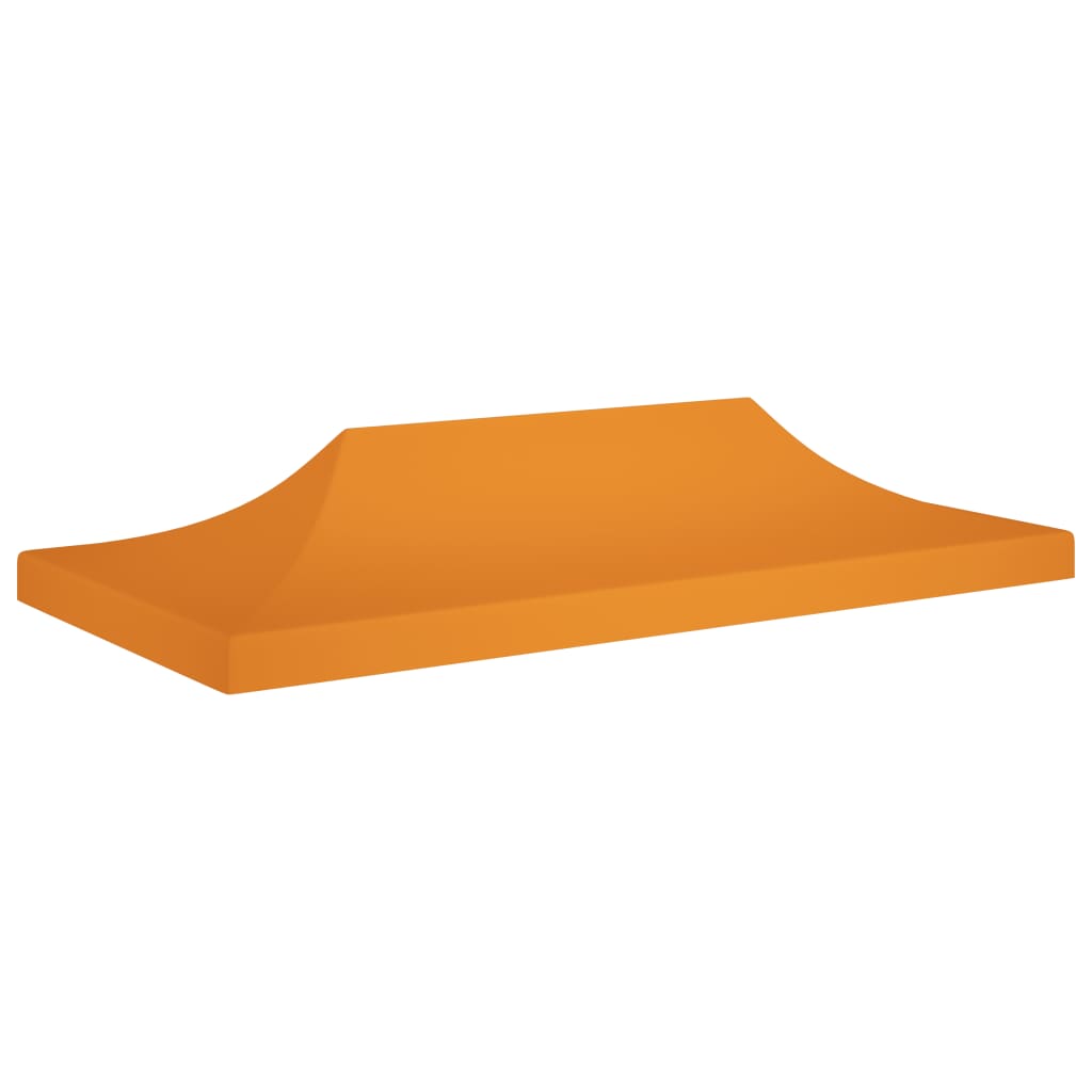 Tetto per Tendone per Feste 6x3 m Arancione 270 g/mÂ²