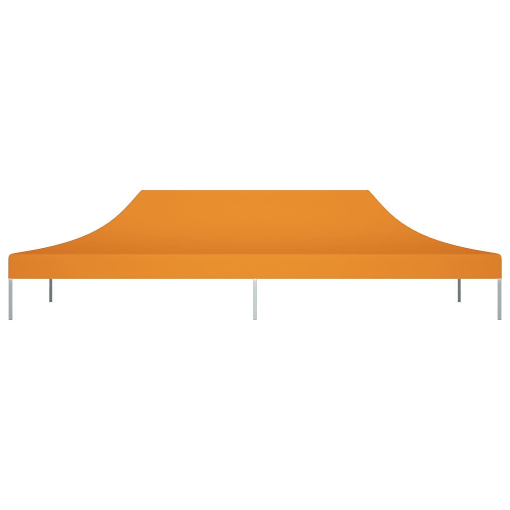 Tetto per Tendone per Feste 6x3 m Arancione 270 g/mÂ²