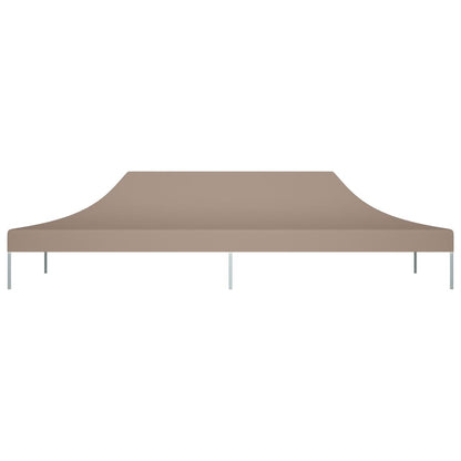 Tetto per Tendone per Feste 6x3 m Grigio Talpa 270 g/mÂ²