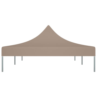 Tetto per Tendone per Feste 6x3 m Grigio Talpa 270 g/mÂ²