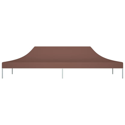Tetto per Tendone per Feste 6x3 m Marrone 270 g/mÂ²
