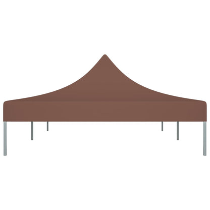 Tetto per Tendone per Feste 6x3 m Marrone 270 g/mÂ²