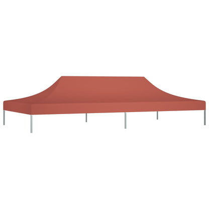 Tetto per Tendone per Feste 6x3 m Terracotta 270 g/mÂ²