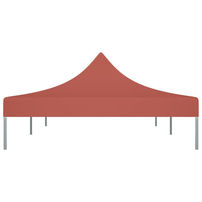 Tetto per Tendone per Feste 6x3 m Terracotta 270 g/mÂ²