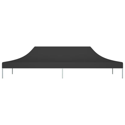 Tetto per Tendone per Feste 6x3 m Nero 270 g/mÃƒâ€šÃ‚Â²