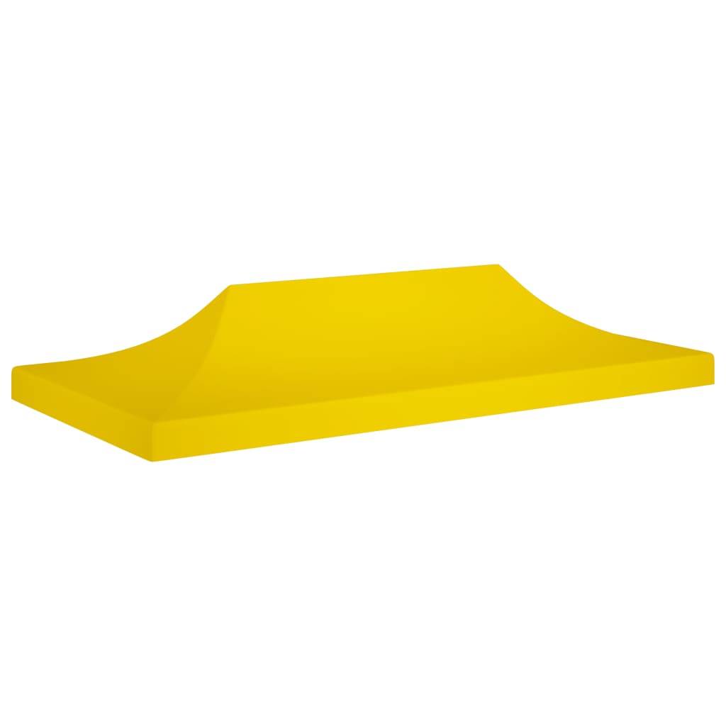 Tetto per Tendone per Feste 6x3 m Giallo 270 g/mÂ²