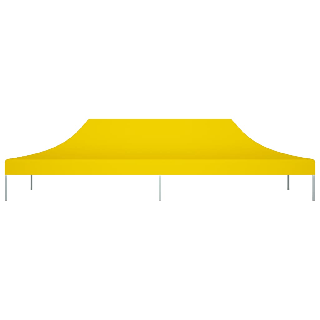 Tetto per Tendone per Feste 6x3 m Giallo 270 g/mÂ²