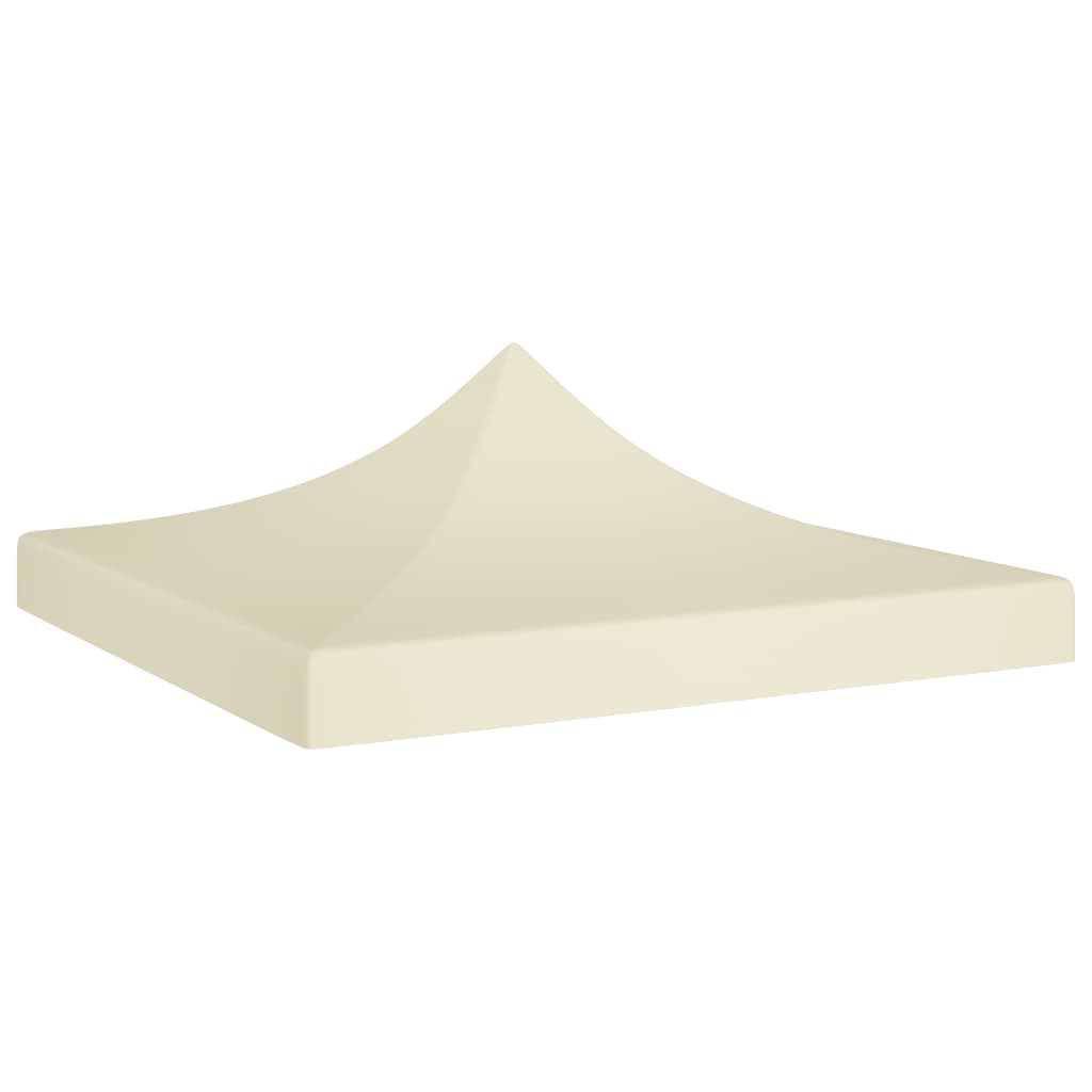 Tetto per Tendone per Feste 2x2 m Crema 270 g/mÂ²