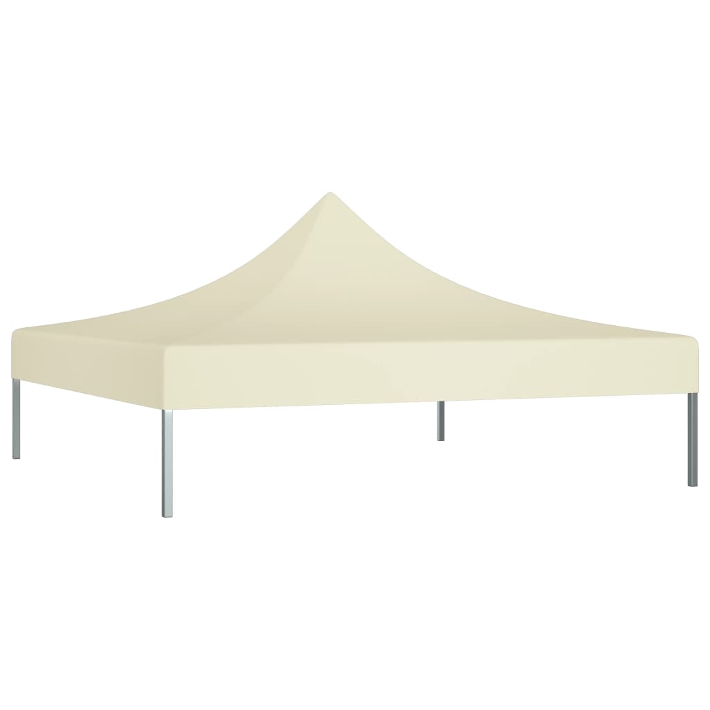 Tetto per Tendone per Feste 2x2 m Crema 270 g/mÂ²