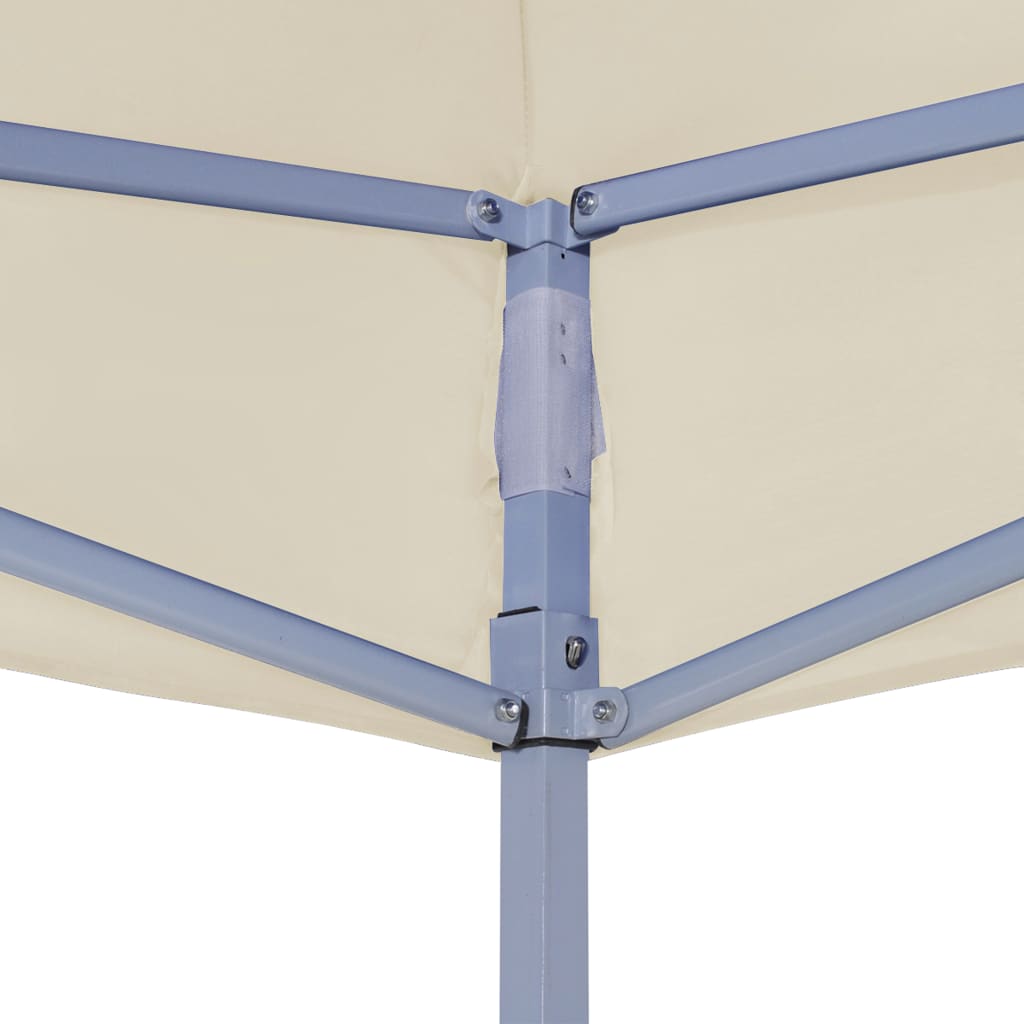 Tetto per Tendone per Feste 2x2 m Crema 270 g/mÂ²